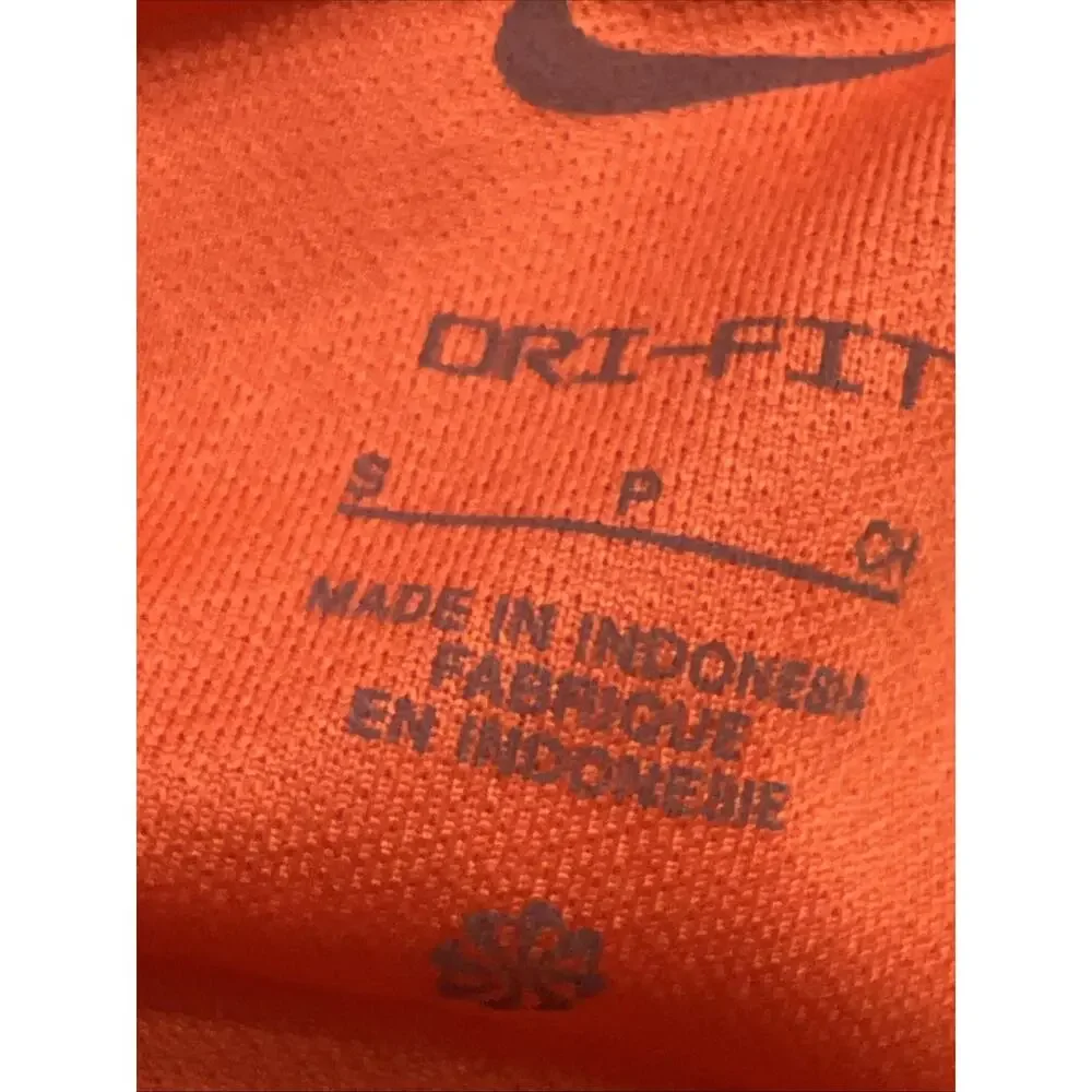 Nike Women’s Orange Dri-Fit Running Activewear Shorts 3” Size Small